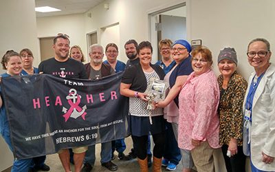 Patient’s Family Donates Bell for the Jefferson Cary Cancer Center