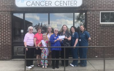 Lister Knowlton VFW Auxiliary Donates to the Jefferson Cary Cancer Center