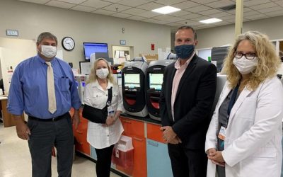 Cary Medical Center Receives $20,000 Donation for PCR Instrument