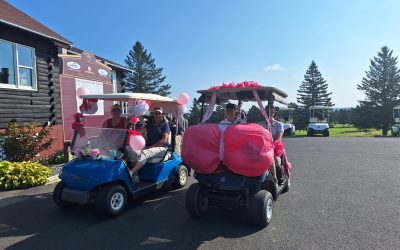 Pink Aroostook Scramble Huge Success