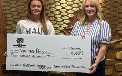 Two Local Students Receive Walter Reid Morrill Memorial Scholarship